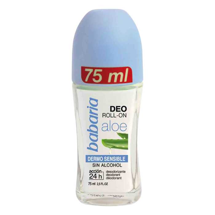 دئودورانت رولی مدل آلوئه ورا درمو باباریا 75 میل