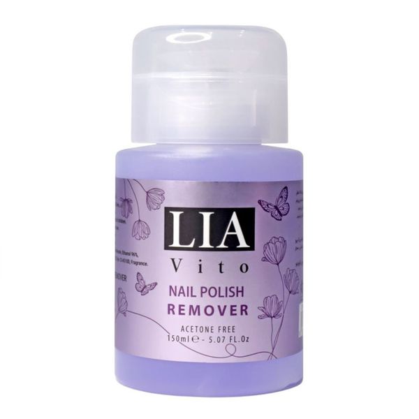 لاک پاک کن بدون استون لیا ویتو