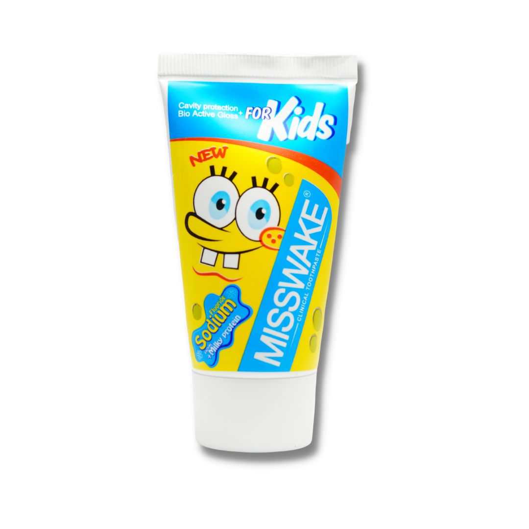 خمیر دندان کودک باب اسفنجی میسویک با طعم موز 50 میلی لیتر