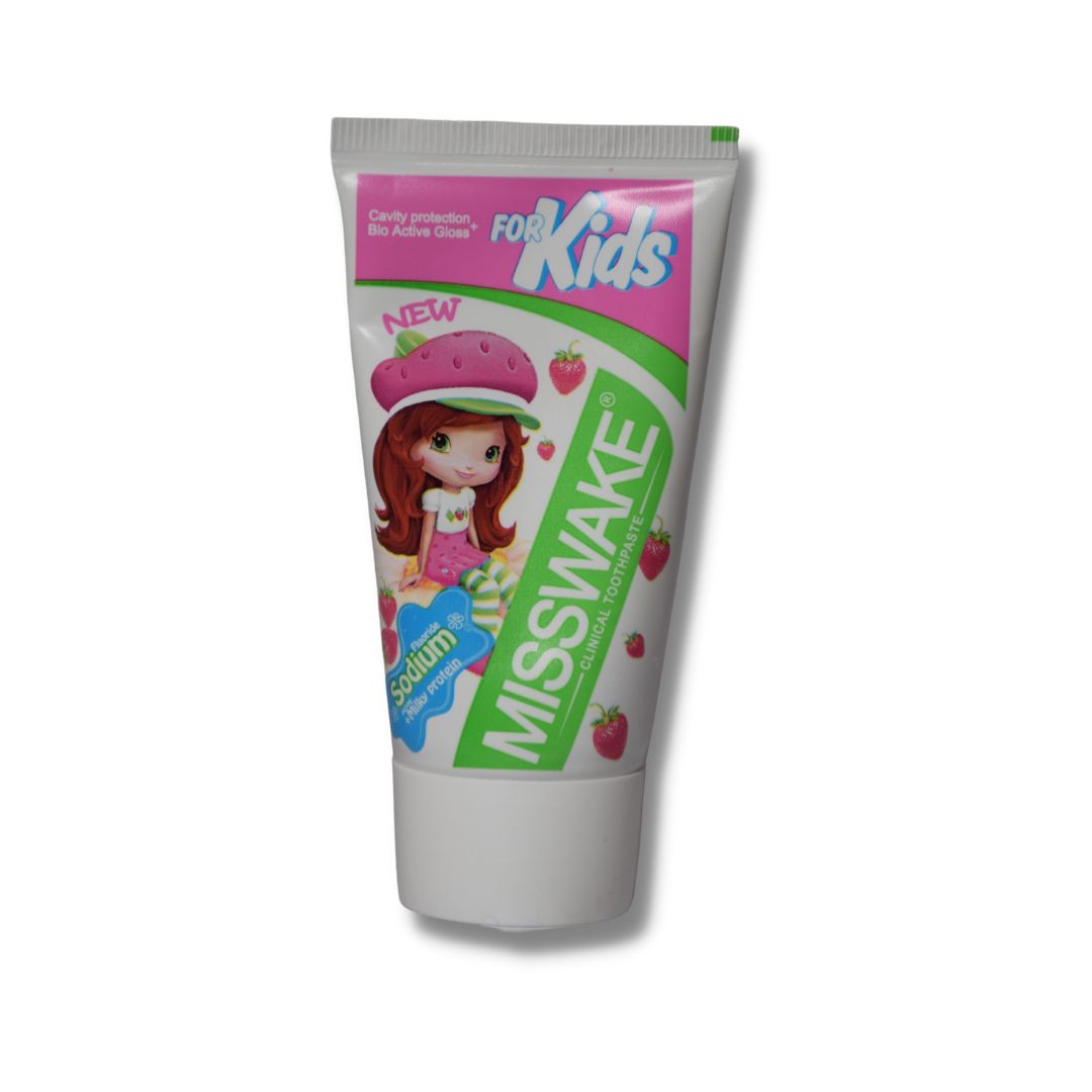 خمیر دندان کودک توت فرنگی کوچولو با طعم توت فرنگی میسویک 50 میل