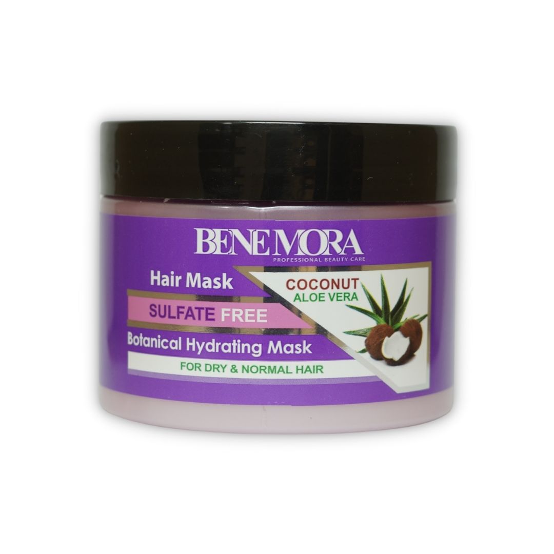 ماسک مو داخل حمام آلوورا و نارگیل  بنمورا 500 میل