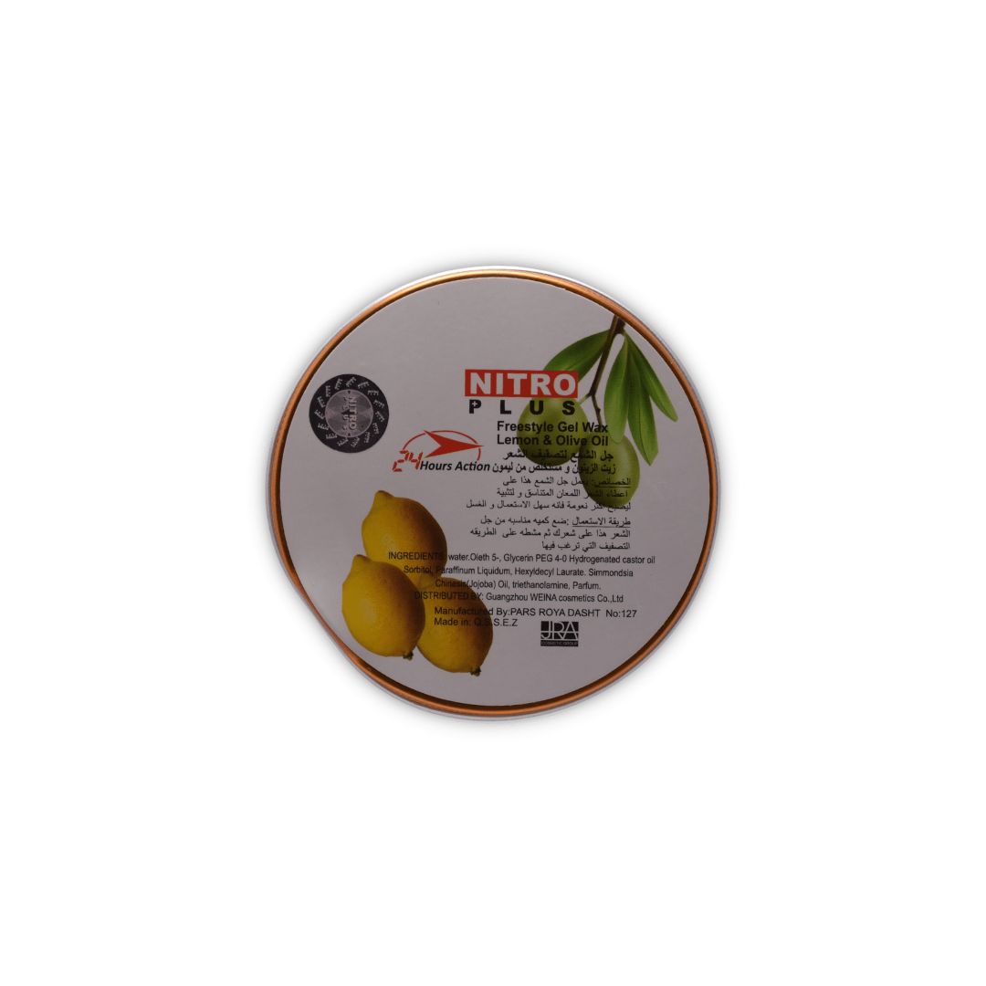 چسب مو نیترو حاوی  لیمو و روغن زیتون  120 گرم