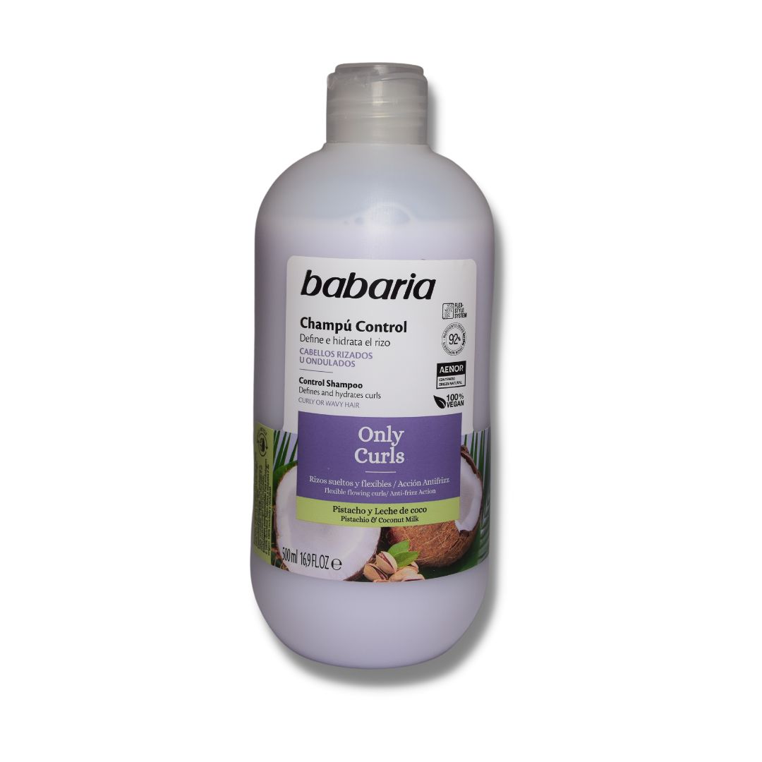 شامپو مخصوص موهای فر باباریا 500 میل