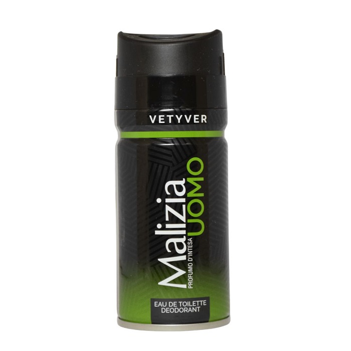اسپری مالیزیا سبز مدل  وتیور مردانه حجم 150 میلی لیتر اورجینال ایتالیا