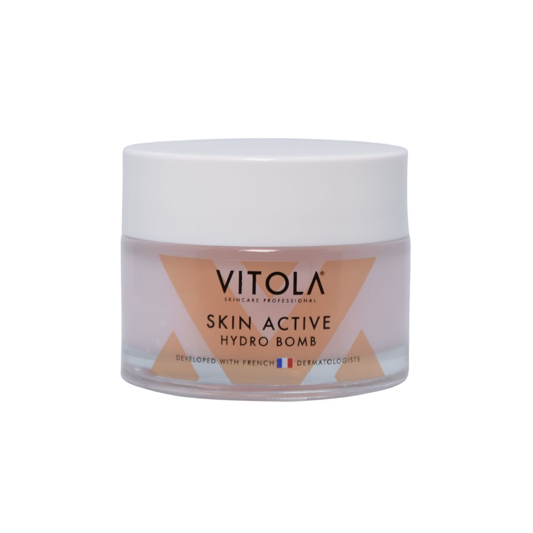 کرم آبرسان و مرطوب کننده پوست صورت ویتولا هیدرو بمب حجم 50 میل