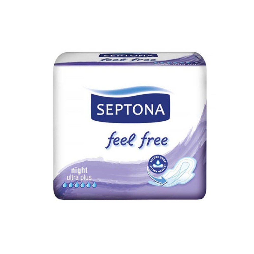 نوار بهداشتی سپتونا  مخصوص  شب 8 عددی