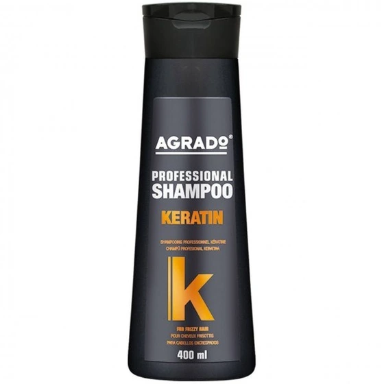 شامپو مو آگرادو حاوی کراتین 400 میلی لیتر