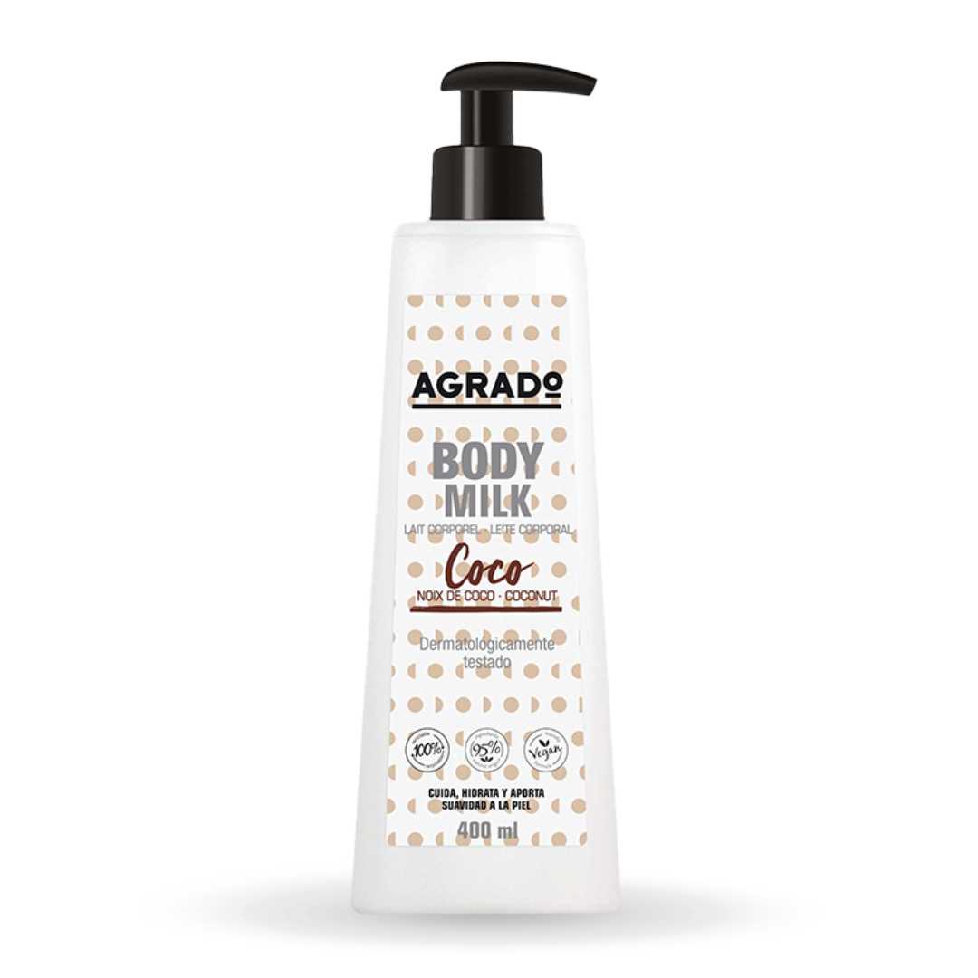 لوسیون بدن آگرادو مدل آلوئه ورا- حجم 400 میلی لیتر