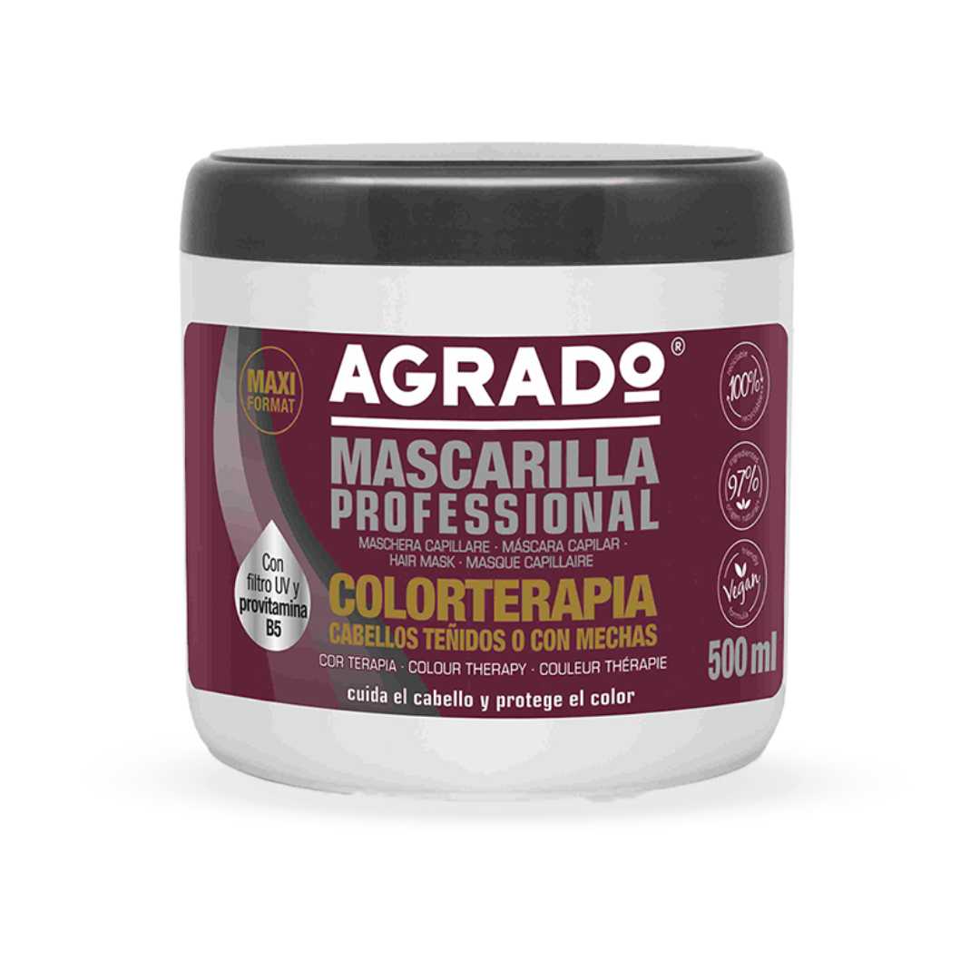 ماسک موی آگرادو برای موهای رنگ شده حجم 500 میلی لیتر