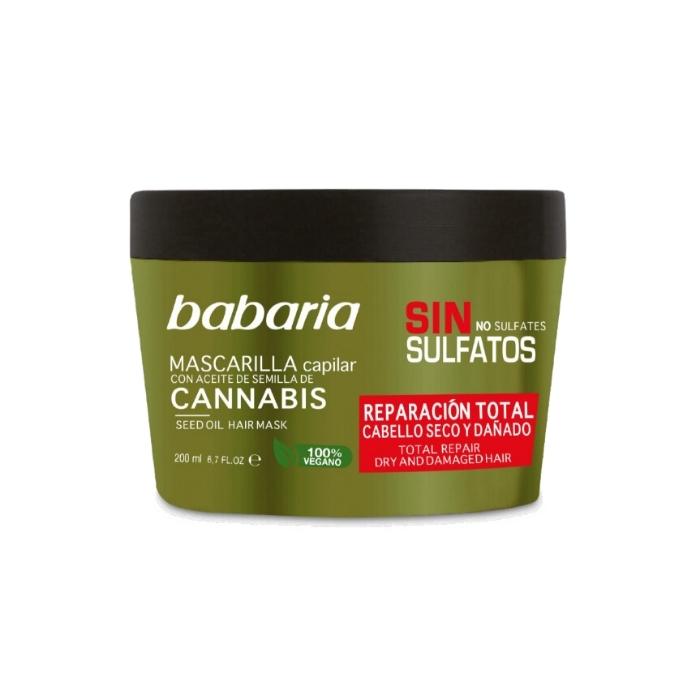 ماسک مو ترمیم کننده بدون سولفات باباریا 200 میل