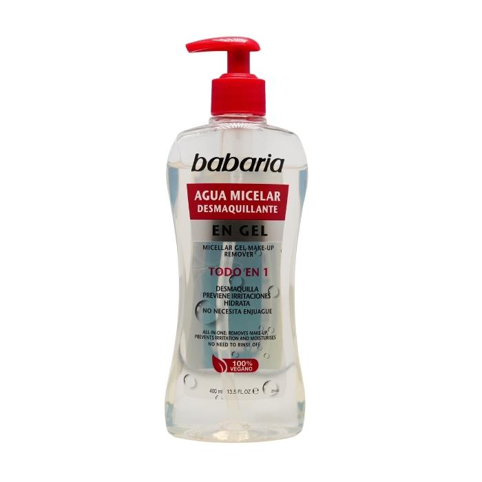 ژل میسلار واتر   باباریا مناسب انواع پوست حجم 400میل