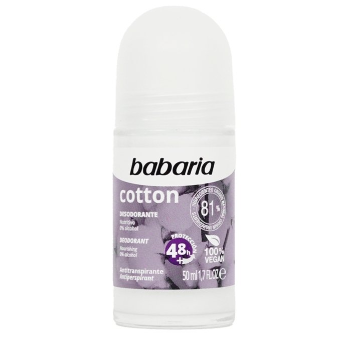 مام رول ضد تعریق دئودورانت رولی  باباریا مدل پنبه  50 میل