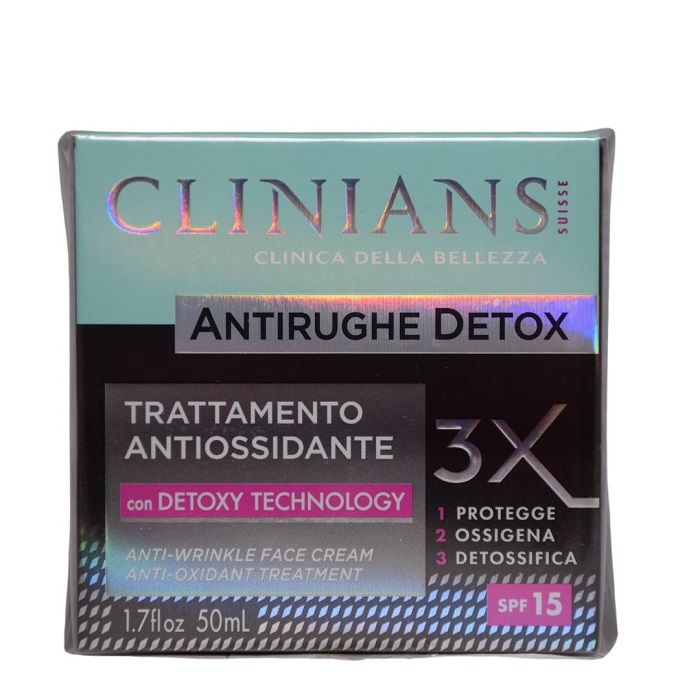 کرم ضد چروک و سم زدا دتوکس کلینیانس  50میل