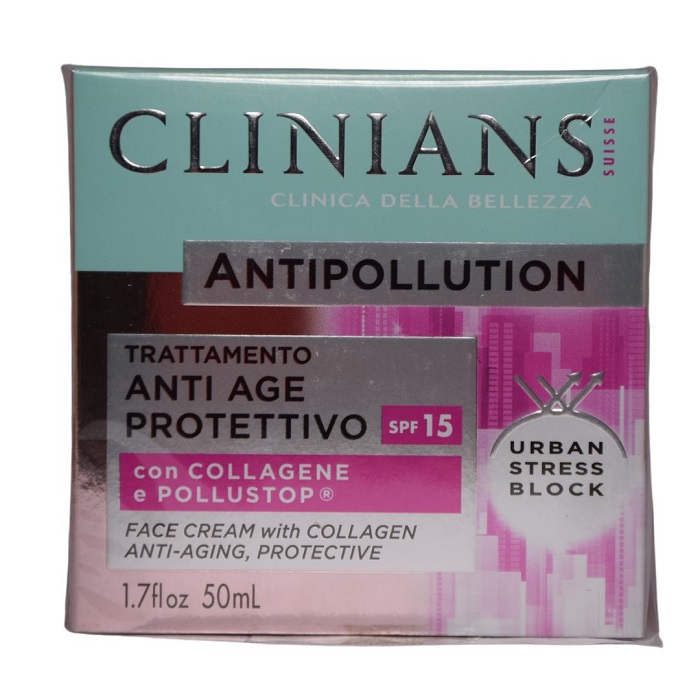 کرم ضد چروک کلینیانس مدل Antipollution حجم 50 میلی لیتر