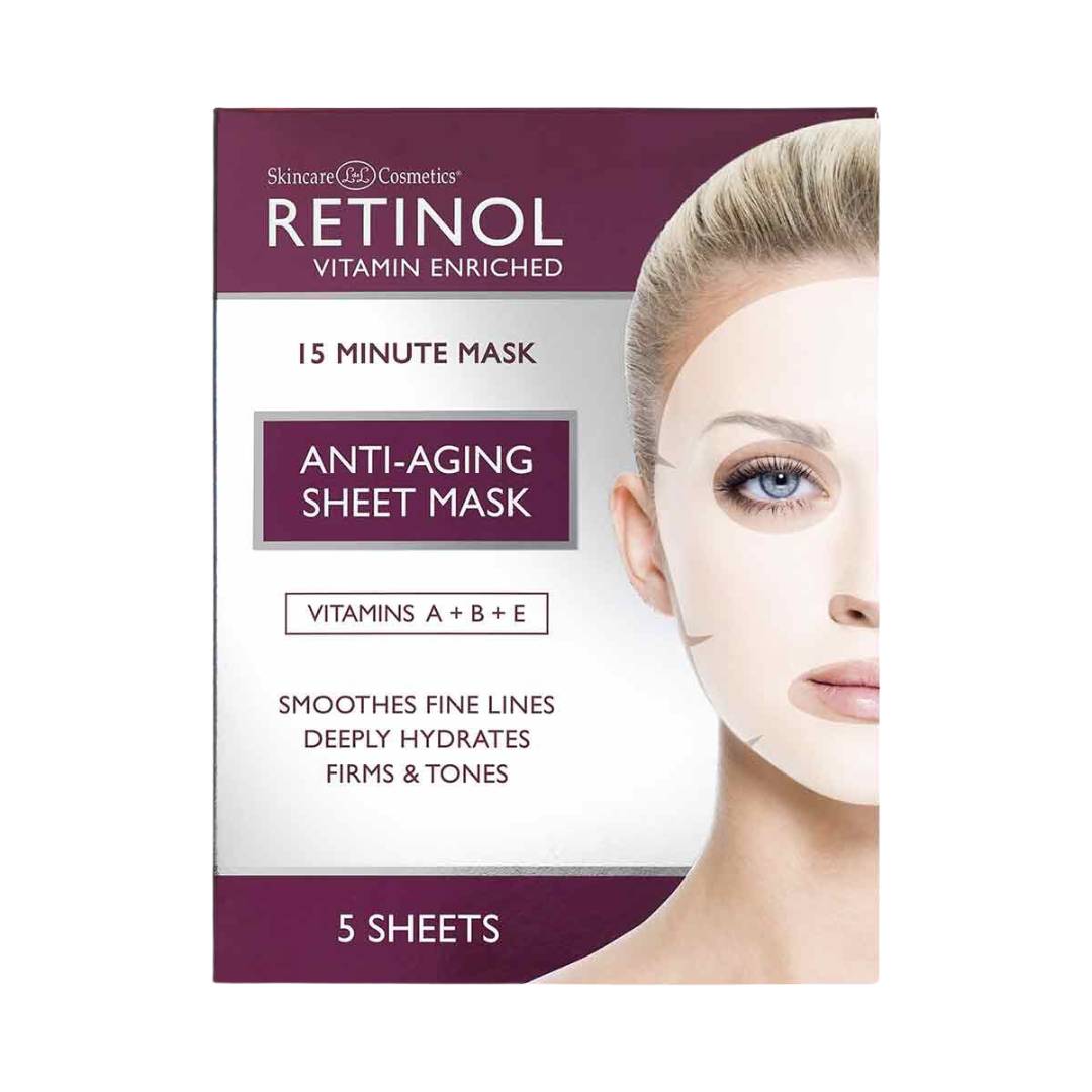 ماسک قوی ویتامینه و ضد چروک صورت رتینول  1 عدد