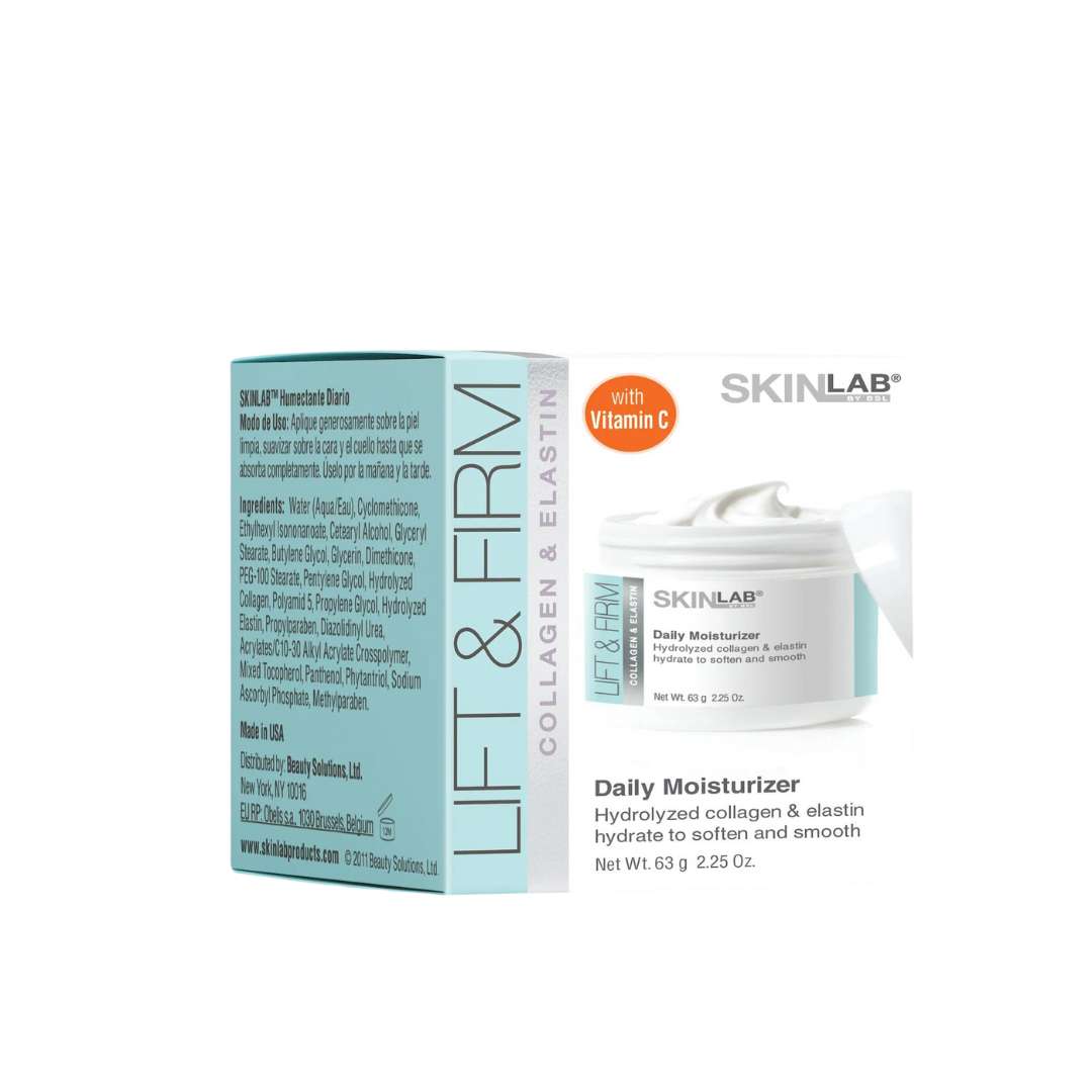 کرم آبرسان ، مرطوب کننده و سفت کننده صورت اسکین لب SKINLAB مدل Daily Moisturizer حجم 63 گرم