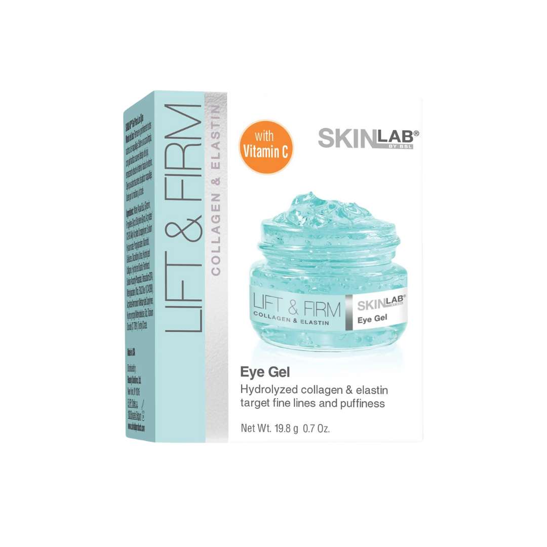 ژل دور چشم آبرسان و ضد چروک اسکين لب SKINLAB مدل Hydra Eye Gel وزن 15 گرم