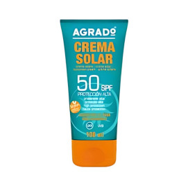 کرم ضدآفتاب و ضدآب وگان spf50 آگرادو ۱۰۰ میل