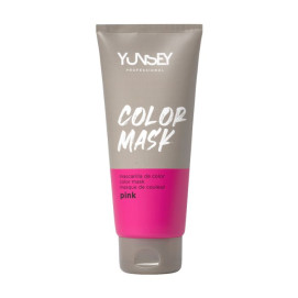ماسک مو رنگساژ یانسی Yunsey رنگ صورتی حجم 200 میلی لیتر